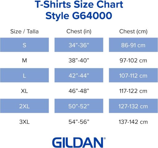 Gildan Adult Softstyle Cotton T-Shirt, Style G64000, Multipack - Image 5