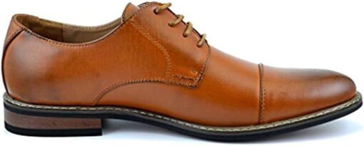Bruno Marc Italy Prince Men's Classic Modern Oxford Wingtip Lace Dress Shoes - Image 3