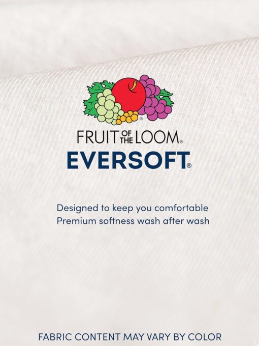 Fruit of the Loom Men's EverSoft Cotton Sleeveless Moisture Wicking T-Shirts with Odor Control - Image 5