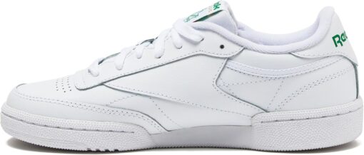 Reebok Men's Club C 85 Tennis Shoes, Casual Fashion White Sneakers - Image 4