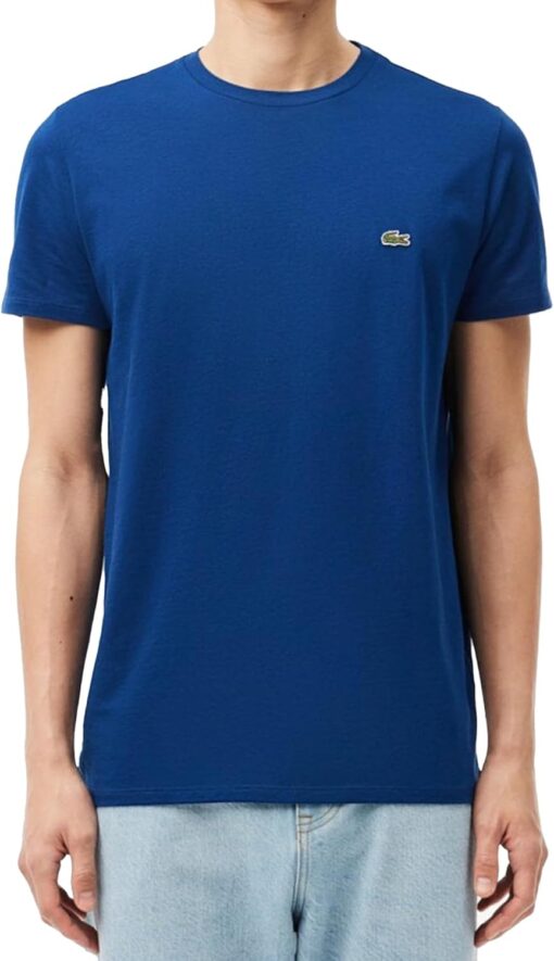 Lacoste Men's Crew Neck Short Sleeve Regular Fit Classic T-Shirt