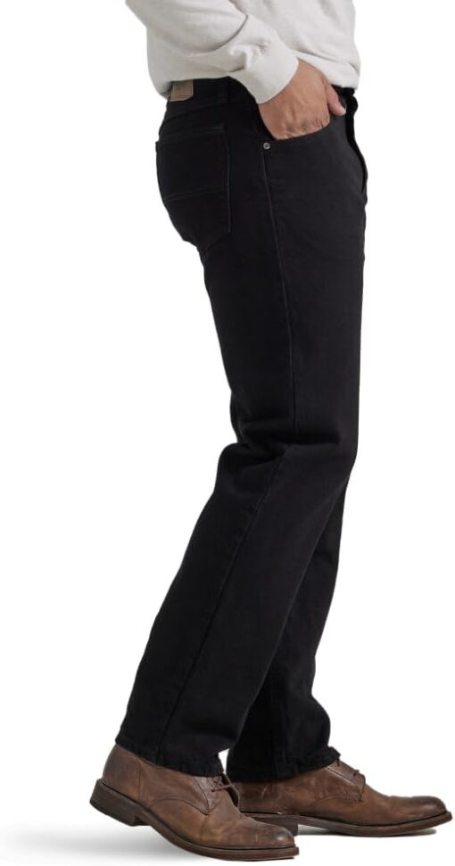 Wrangler Authentics Men's Classic 5-Pocket Relaxed Fit Cotton Jean - Image 2