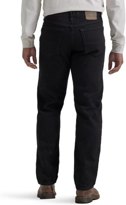 Wrangler Authentics Men's Classic 5-Pocket Relaxed Fit Cotton Jean - Image 3