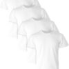 Hanes Men's Ultimate Comfort Fit Undershirt,Crewneck Stretch-cotton T-Shirt, 4-pack