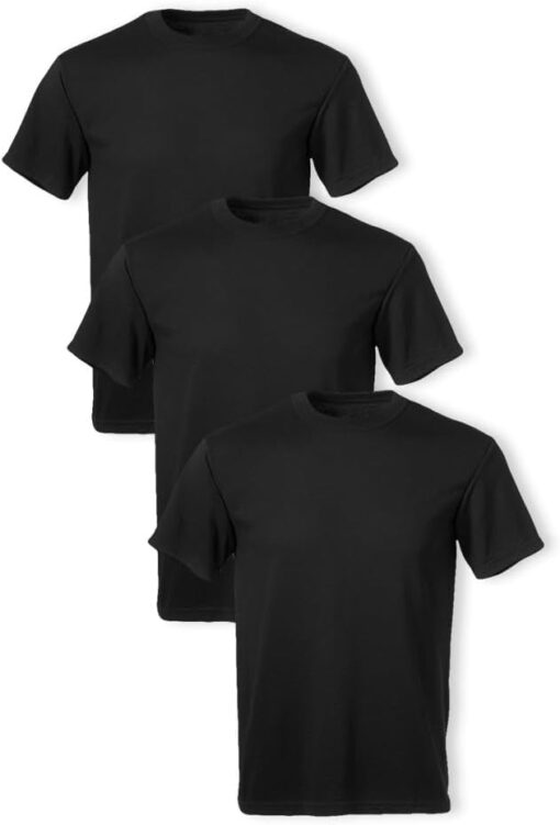Soffe Men's 3 Pack - USA Poly/Cotton Military Tee - Image 2