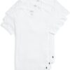 POLO Men's Ralph Lauren Slim Fit Wicking Crew Undershirts 3-Pack