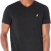 Nautica Men's Short Sleeve Solid Slim Fit V-Neck T-Shirt