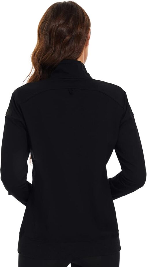 Meanzoo Women's Scrubs Jacket Zip Front Warm-up Jacket - Image 5