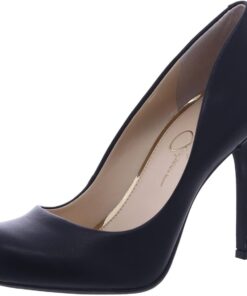 Jessica Simpson Women's Calie Round Toe Classic Heels Pumps Shoes