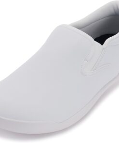 WHITIN Women's Vegan Slip-on Barefoot Shoes Fashion Sneakers | Wide Toe Box | Zero Drop Sole
