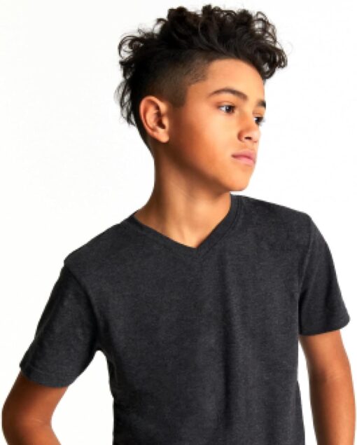 French Toast Boys Short Sleeve V-Neck Tee T-Shirt - Image 4