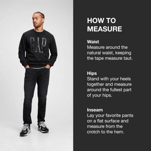 GAP Men's Straight Fit Denim Jeans - Image 5