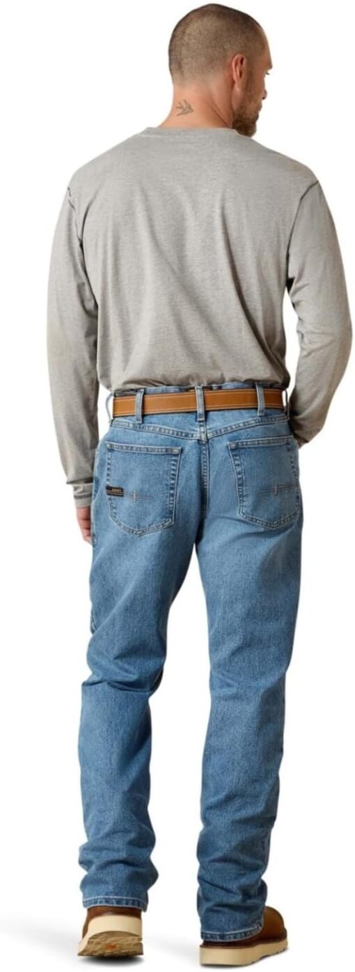 ARIAT Rebar M4 Relaxed DuraStretch Basic Boot Cut Jean - Image 2