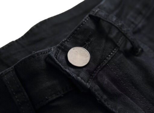 Men's Ripped Skinny Slim Fit Stretch Distressed Destroyed Jeans Denim Pants - Image 4