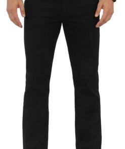 APUOR Regular Fit Stretch Jeans for Men Straight Leg Work Jeans Men's Comfy Casual Pants