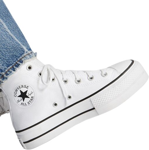 Converse Chuck Taylor All Star Lift Women's Lace Up Canvas Sneaker - Image 9