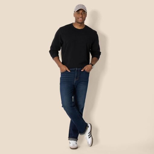 Amazon Essentials Men's Heavyweight Relaxed Fit Long Sleeve T-Shirt - Image 6
