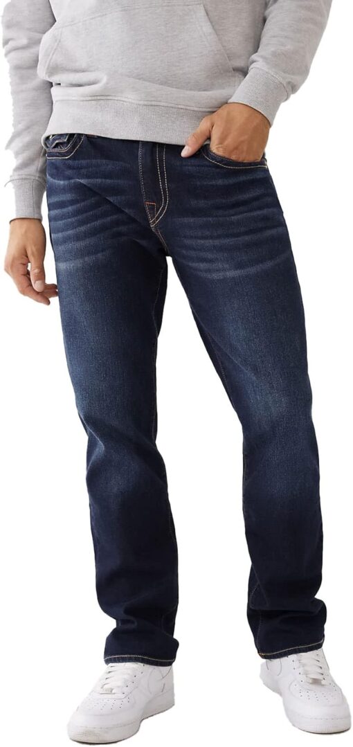 True Religion Men's Ricky Straight Leg Jeans - Image 4