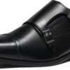 Bruno Marc Men's Dress Loafer Shoes Monk Strap Slip On Loafers