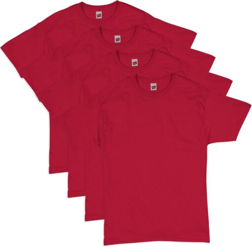 Hanes Men's Comfortsoft T-Shirt (Pack Of 4)