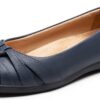 DREAM PAIRS Women’s Ballet Flats, Comfortable Round Toe Slip on Dressy Work Office Shoes with Arch Support