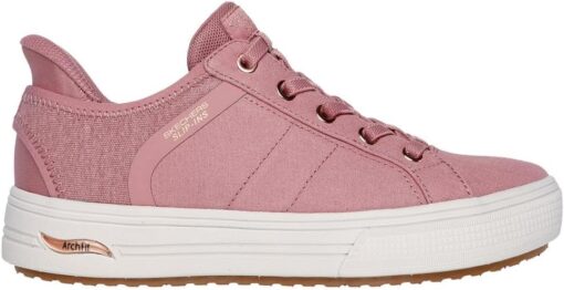 Skechers Women's Arch Fit Arcade-Forever Cozy Hands Free Slip-ins Sneaker - Image 5