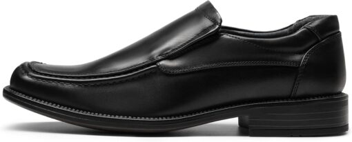 Bruno Marc Men's Goldman-02 Slip on Leather Lined Square Toe Dress Loafers Shoes for Casual Weekend Formal Work - Image 2