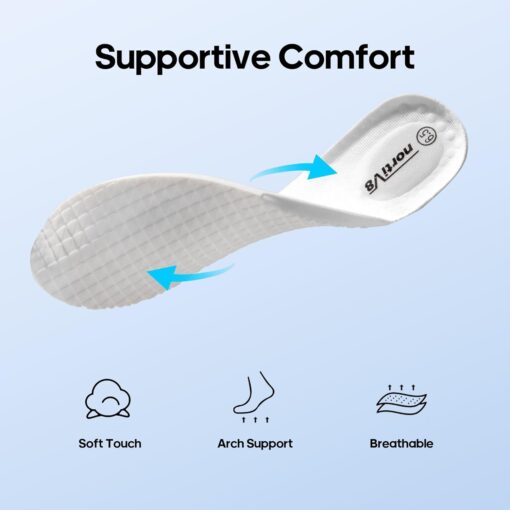 NORTIV 8 Women's Slip on Walking Shoes Tennis Lightweight Gym Sneakers ActiveFlow Workout Breathable Hands-Free Cross Trainer Comfortable Fashion Sneakers - Image 3