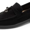DREAM PAIRS Women's Loafers Suede Loafer Slip-on Comfortable Casual Dressy Business Work Shoes with Arch Support