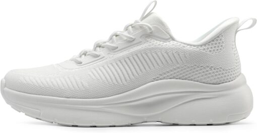 NORTIV 8 Women's Slip on Walking Shoes Tennis Lightweight Gym Sneakers ActiveFlow Workout Breathable Hands-Free Cross Trainer Comfortable Fashion Sneakers - Image 6