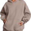 Trendy Queen Womens Oversized Hoodies Fleece Sweatshirts Fall Fashion 2025 Pullover Sweaters Winter Clothes