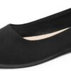 DREAM PAIRS Women’s Flats Comfortable Slip On Business Work Office Casual Suede Ballet Flats Pointed Toe Dress Shoes