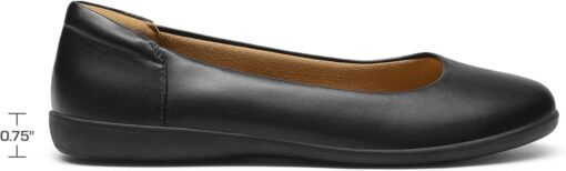 DREAM PAIRS Women’s Comfortable Ballet Dressy Work Flats, Round Toe Slip on Office Shoes - Image 2
