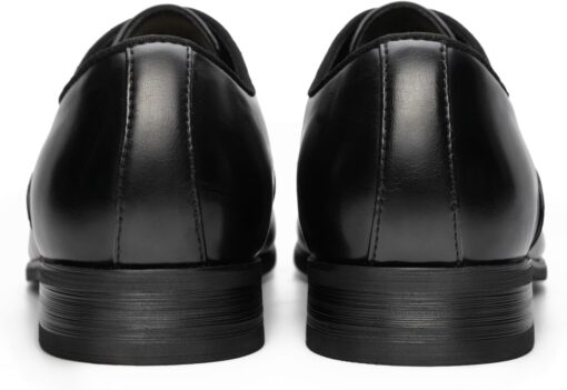 Bruno Marc Men's Dress Shoes Bussiness Formal Oxfords Wesley Lace Up Soft Plain-Toe - Image 4