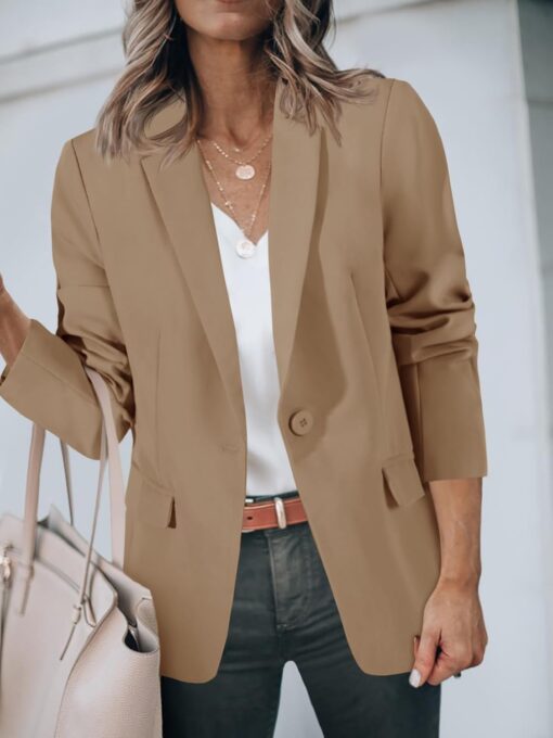 Cicy Bell Womens Work Blazers Long Sleeve Open Front Suit Jackets 2025 Business Casual Outfits - Image 5