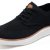Men's KnitFlex Mesh Sneakers | Wide Fit, Lightweight, Breathable | Casual Walking Shoes