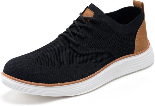 Men's KnitFlex Mesh Sneakers | Wide Fit, Lightweight, Breathable | Casual Walking Shoes