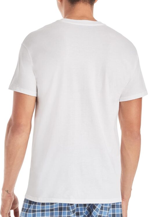 Hanes Ultimate Men's 6-Pack Best V-Neck T-Shirt - Image 5