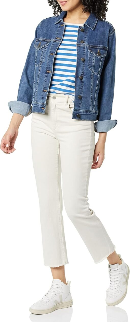 Amazon Essentials Women's Jean Jacket (Available in Plus Size) - Image 3