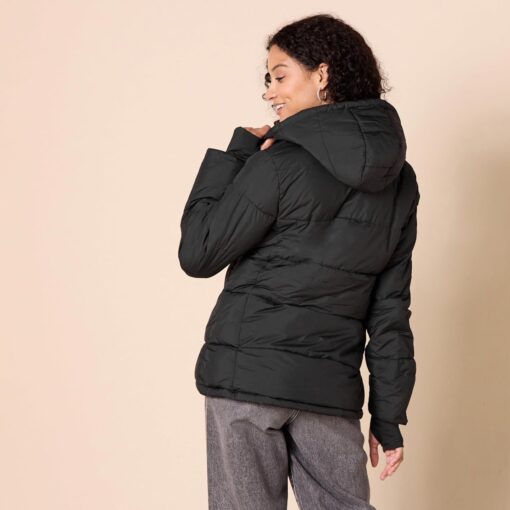 Amazon Essentials Women's Heavyweight Quilted Long-Sleeve Hooded Puffer Coat (Available in Plus Size) - Image 3