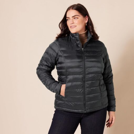 Amazon Essentials Women's Lightweight Long-Sleeve Water-Resistant Packable Puffer Jacket (Available in Plus Size) - Image 6
