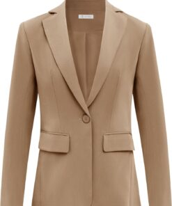 Cicy Bell Womens Work Blazers Long Sleeve Open Front Suit Jackets 2025 Business Casual Outfits