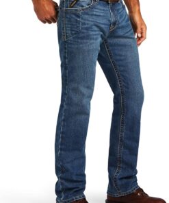 ARIAT Men's Rebar M7 Slim Durastretch Made Tough Straight Pant