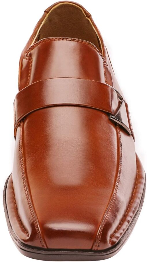 Bruno Marc Men's Giorgio Leather Lined Dress Loafers Shoes - Image 4