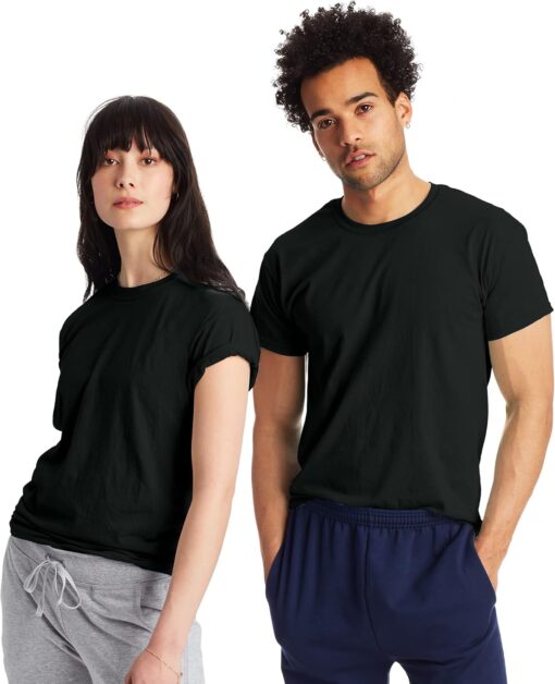 Hanes X-Temp Performance T-Shirt Pack, Cotton Blend Moisture-Wicking Tees for Men, 2-Pack - Image 5