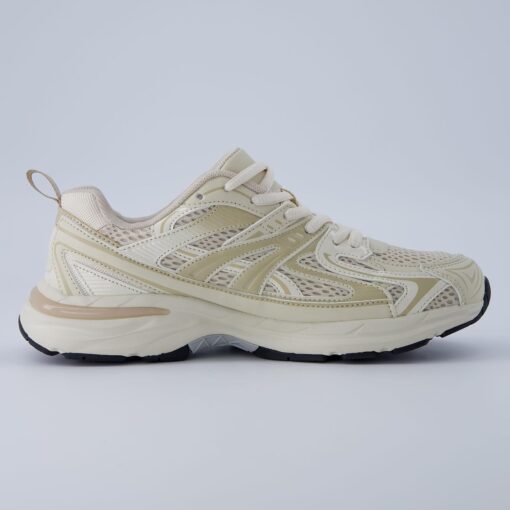 CUSHIONAIRE Sonic Women’s Comfortable Casual Walking Sneakers – Fabric & Vegan Leather Lace-Up Trainer + Memory Foam - Image 4