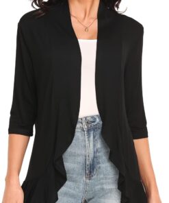 Argstar Women's 3/4 Sleeve Cardigan (S-3XL)