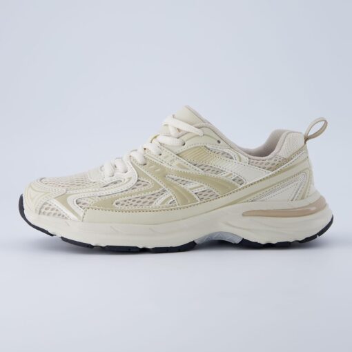 CUSHIONAIRE Sonic Women’s Comfortable Casual Walking Sneakers – Fabric & Vegan Leather Lace-Up Trainer + Memory Foam - Image 2