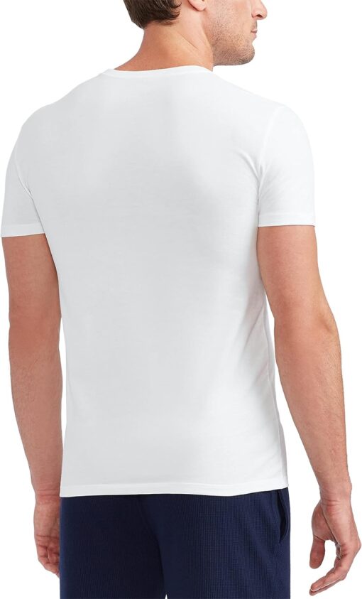 POLO RALPH LAUREN 3-Pack Big Crew Undershirts White 3XB - Image 3