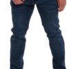 Kenneth Cole REACTION Slim Fit Jeans for Men, 2-Way Stretch Jeans Slim Fit 5-Pocket, Stretch Denim Pants for Men